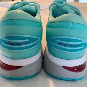 ASICS women’s running shoes, size 8